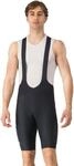 Castelli Unlimited Endurance Bibshort Kurze Gravel Tr&auml;gerhose f&uuml;r Herren S black