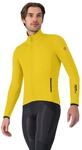 Castelli Alpha 150 Jacket Winter Radjacke Herren M mango mojito/black