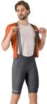 Castelli Espresso 2 Bibshort Kurze Tr&auml;gerhose Herren L smoky gray