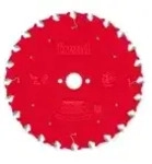 Kreiss&auml;geblatt HM 165 x 2.4/1.6 x 20 mm, Z=24