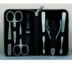 Rei&szlig;verschluss-Etui Carbon, rostfrei