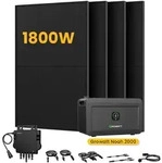 Growatt NOAH 2000 Batteriespeicher f&uuml;r Balkonkraftwerke, mit 4 x 450W Bifaziale