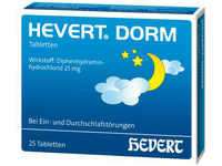 PZN-DE 16684644, Hevert-Arzneimittel Hevert Dorm Tabletten 25 St