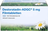 PZN-DE 17145955, Zentiva Pharma Desloratadin-ADGC 5 mg Filmtabletten 100 St