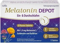 PZN-DE 19264345, Pharma Peter Melatonin Depot Ein- & Durchschlaf-Tabletten 9 g