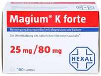 PZN-DE 02881826, Hexal Magium K forte Tabletten 62 g, Grundpreis: &euro; 152,26 / kg