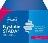 PZN-DE 00892375, STADA Consumer Health Nystatin STADA 500.000 I.E. Tabletten