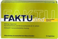 PZN-DE 17836441, DR. KADE Pharmazeutische Fabrik FAKTU lind H&auml;morrhoidenz&auml;pfchen