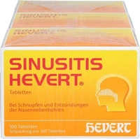 PZN-DE 19107373, Hevert-Arzneimittel Sinusitis Hevert Tabletten 300 St