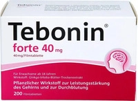 PZN-DE 04247370, Dr.Willmar Schwabe Tebonin forte 40 mg Filmtabletten 200 St
