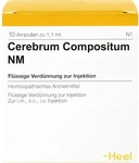 PZN-DE 01674841, Biologische Heilmittel Heel Cerebrum Compositum NM Ampullen 10 St