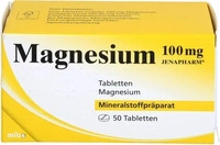 PZN-DE 08530803, MIBE Arzneimittel Magnesium 100 mg Jenapharm Tabletten 50 St