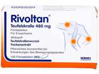 PZN-DE 00539549, HERMES Arzneimittel Rivoltan Teufelskralle 480 mg Filmtabletten 100