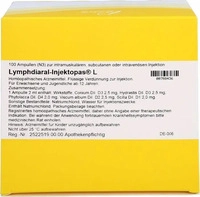 PZN-DE 00788436, Pascoe pharmazeutische Pr&auml;parate Lymphdiaral Injektopas L Ampullen