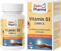 PZN-DE 10189234, ZeinPharma Vitamin D3 2.000 I.E. Kapseln 16.5 g, Grundpreis: &euro;