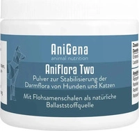 PZN-DE 20286978, NatuGena Aniflora Two Darmbakt. + Flohsamensch.Pulver Hunde / Kat.