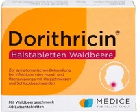 PZN-DE 10078428, MEDICE Arzneimittel P&uuml;tter Dorithricin Halstabletten Waldbeere bei