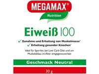 PZN-DE 09198104, Megamax B.V Eiweiss 100 Neutral Megamax Pulver 30 g, Grundpreis: