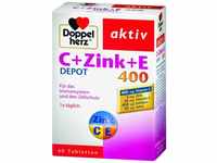 PZN-DE 02561607, Queisser Pharma Doppelherz C+Zink+E Depot Tabletten 55.2 g,