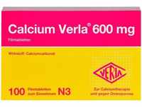 PZN-DE 01397867, Verla-Pharm Arzneimittel Calcium Verla 600 mg Filmtabletten 100 St