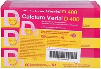 PZN-DE 09468029, Verla-Pharm Arzneimittel Calcium Verla D 400 Brausetabletten 120 St