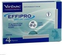 PZN-DE 05508743, Virbac Tierarzneimittel EFFIPRO 50 mg SPOT-ON f&uuml;r Katzen...
