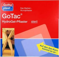 PZN-DE 01990370, Gothaplast Gotac Hydrogel-Pflaster L 10x10 cm steril 1 St
