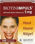 PZN-DE 08923187, Quiris Healthcare Biotin Impuls 5 mg Tabletten 100 St