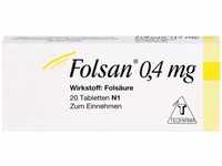 PZN-DE 01246720, Teofarma s.r.l Folsan 0,4 mg Tabletten 20 St