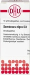 PZN-DE 02890340, DHU-Arzneimittel DHU Sambucus nigra D 3 Globuli 10 g, Grundpreis: