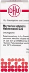 PZN-DE 01779155, DHU-Arzneimittel DHU Mercurius solubilis D 30 Globuli 10 g,