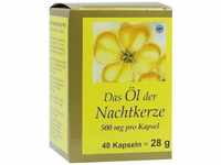 PZN-DE 07463648, FBK-Pharma Nachtkerze Öl Kapseln 500 mg 28 g, Grundpreis:...
