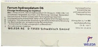 PZN-DE 01621980, WELEDA Ferrum hydroxydatum D 6 Ampullen 8 ml