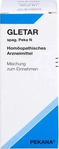 PZN-DE 03796293, PEKANA Naturheilmittel GLETAR spag. Peka N Tropfen 50 ml,
