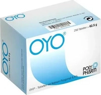 PZN-DE 03862558, POLYPHARM Oyo Tabletten 62.5 g, Grundpreis: &euro; 501,12 / kg