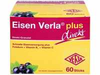 PZN-DE 14445438, Verla-Pharm Arzneimittel Eisen Verla plus direkt Sticks Granulat 108