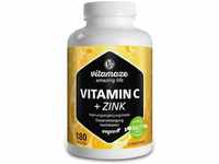 PZN-DE 12741411, Vitamaze Vitamin C 1000 mg hochdosiert + Zink vegan Tabletten 261 g,
