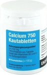 PZN-DE 12909187, ENDIMA Vertriebsgesellschaft mbH Calcium 750 Kautabletten 180 g,