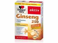 PZN-DE 16082684, Queisser Pharma Doppelherz Ginseng 250 + B-Vitamine + Zink Kapseln