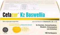 PZN-DE 16023983, Cefak Cefacur K2 Boswellia Hartkapseln 49.4 g, Grundpreis: &euro;