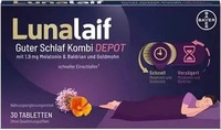PZN-DE 17987631, Bayer Vital Lunalaif Guter Schlaf Kombi Depot Tabletten 24.8 g,