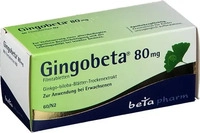 PZN-DE 12461634, betapharm Arzneimittel Gingobeta 80 mg Filmtabletten 60 St