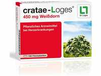 PZN-DE 17611311, Dr. Loges + cratae-Loges 450 mg Weißdorn Filmtabletten 100 St
