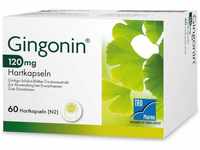 PZN-DE 12724861, TAD Pharma Gingonin 120 mg Hartkapseln 60 St