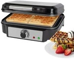 Profi Cook Proficook PC-WA 1240 inox Br&uuml;sseler Waffelautomat 2-fach 501240
