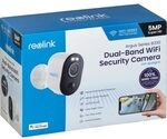 Reolink Argus Series B330 5MP Wi-Fi Akkukamera BWC2K02