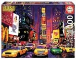 Educa Puzzle 9218499 - Neon Times square - 1000 Teile Puzzle