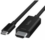 Belkin USB-C auf HDMI 2.1 Kabel 2m, schwarz AVC012bt2MBK