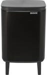 Brabantia BO M&uuml;lleimer HI 7 l Matt Black 22 71 41