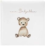Goldbuch Teddyb&auml;r 25x25 60 wei&szlig;e Seiten Fotoalbum 24458 24 458